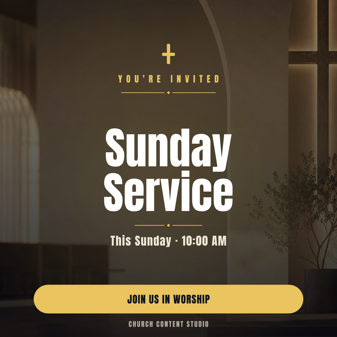 Church Announcement Social Pack 001